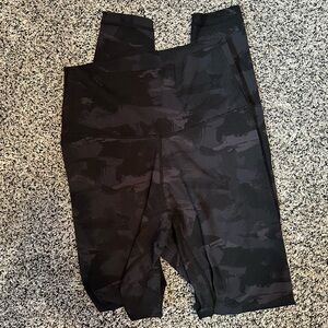 Black Camouflage Leggings